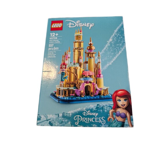 LEGO Disney Princess 40708 Mini Disney Ariel’s Castle – 557 pcs – Brand New Seal - Picture 1 of 7